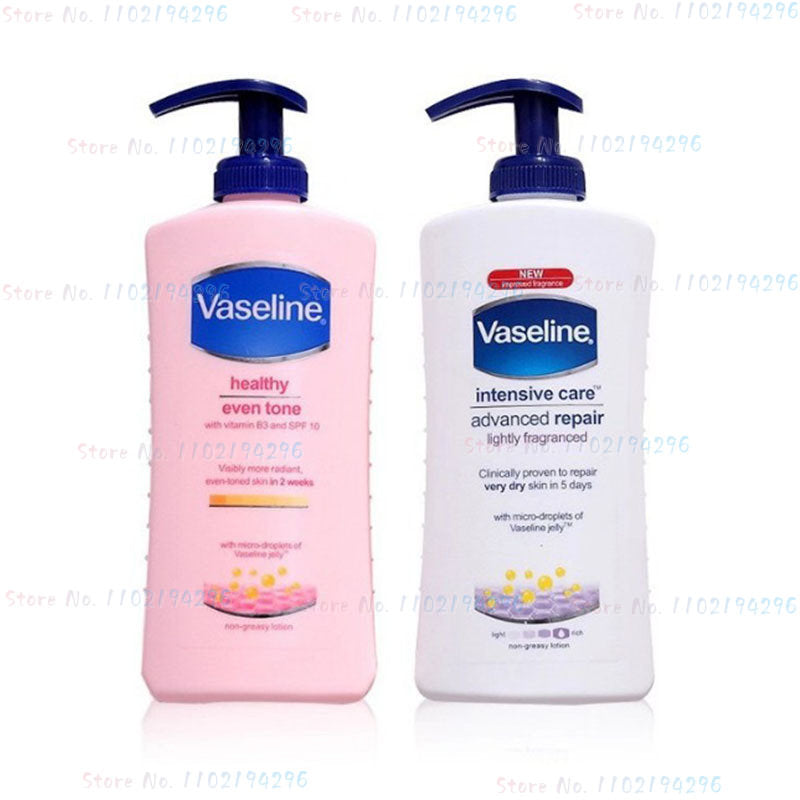 400ML Vaseline Body Lotion Men's and Women's Moisturizing Body Moisturizing Fragrance Moisturizing Nourishing Cream