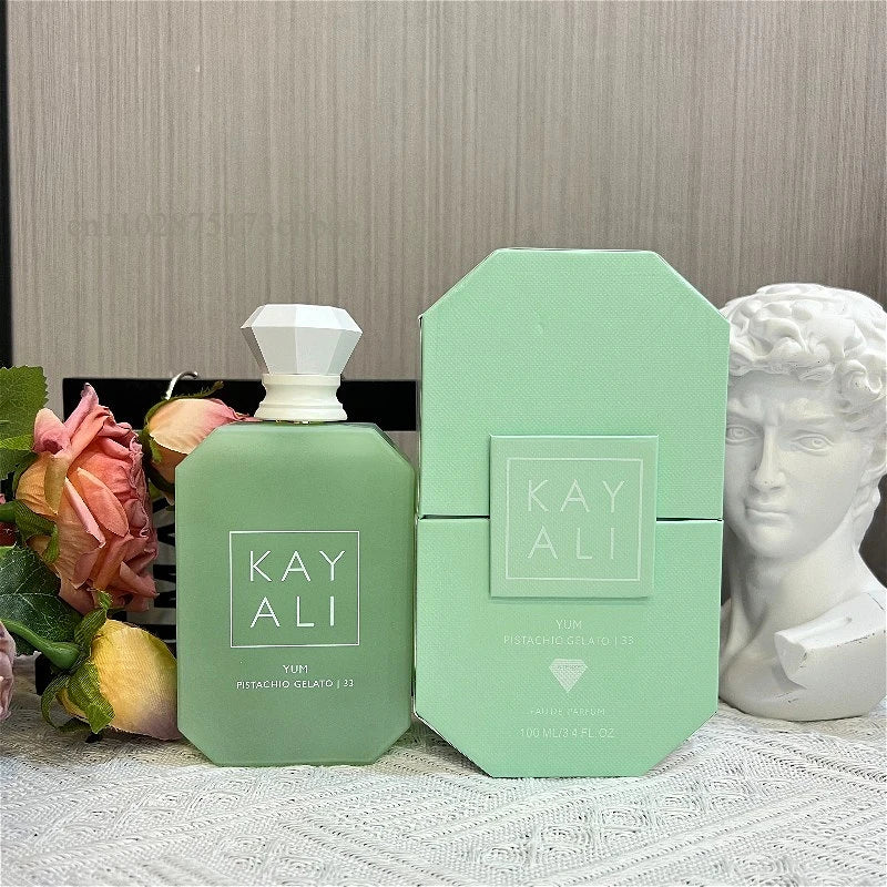 KAYALI Uxury Collection 100ml Eau Parfum with Vanilla Yum Boujee Vanilla Candy Rock Sugar Fleur Majesty Rose Royale Fresh Notes