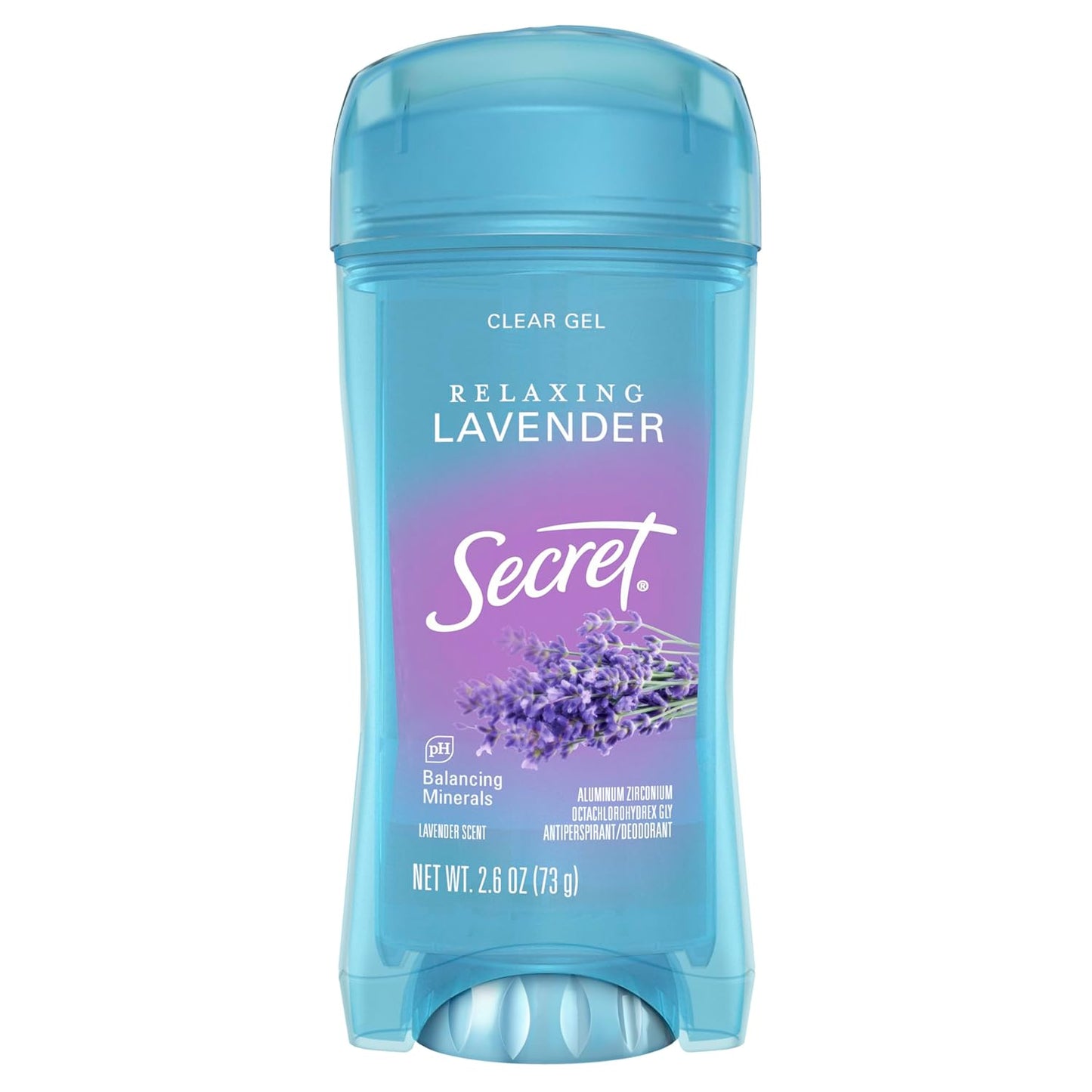 Secret Fresh Antiperspirant Deodorant for Women, 72Hr Breathable Sweat & Odor Protection, Instant Freshness & Gentle, PH Balancing Minerals, Clear Gel, Nurturing Coconut Scent, 2.6 Oz