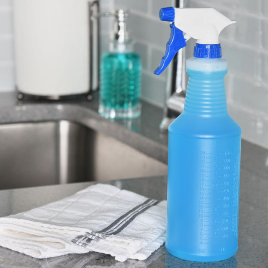 (6 Pack) All Purpose Plastic Spray Bottle, 32 Oz., Single Count