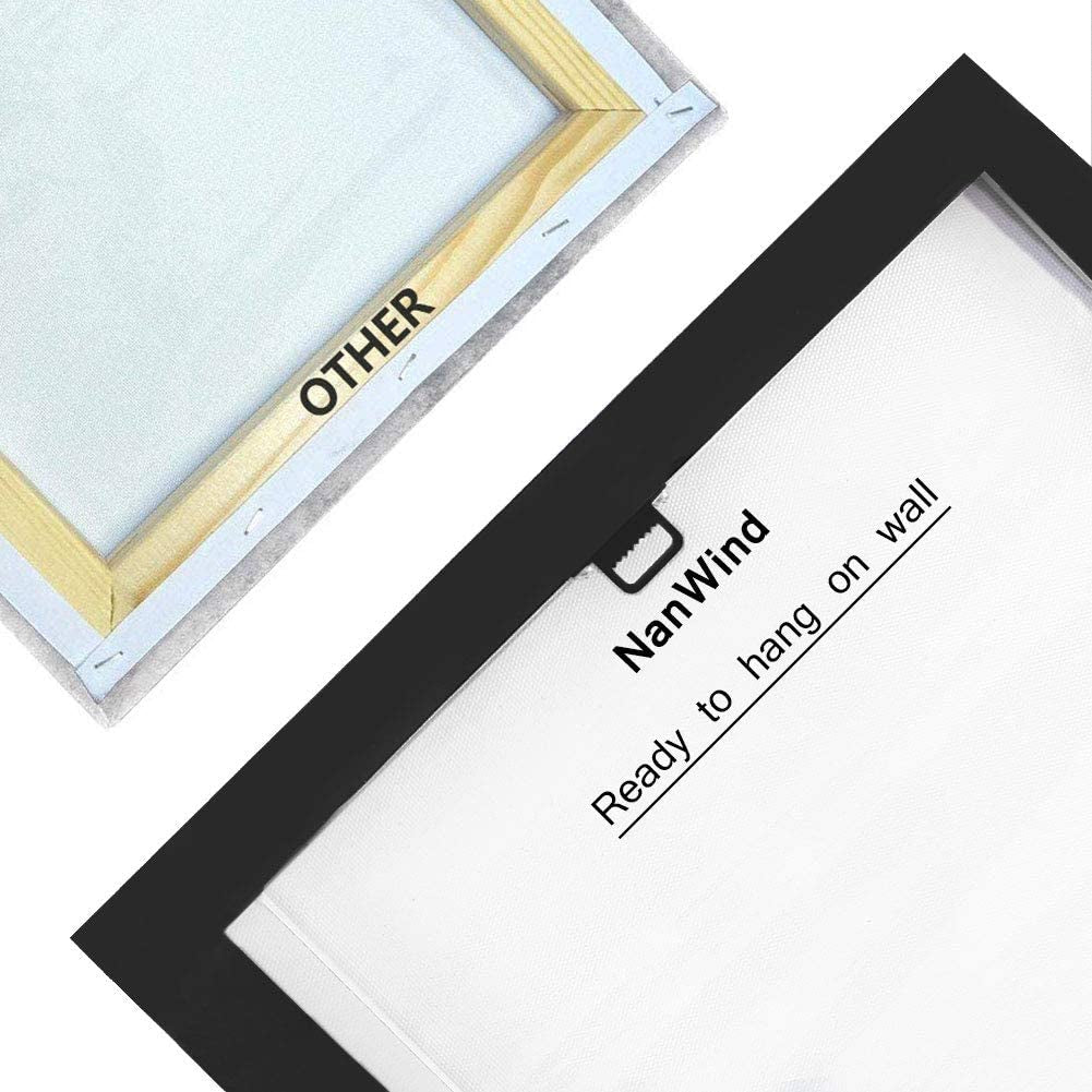 NAN Wind Canvas Print 3 Pcs Black and White Red Rose Canvas Art Painting Abstract Wall Art Decorations Flower Picture on Canvas for Home Decor Stretched and Framed (16X16Inchx3Pcs, A-Rose)