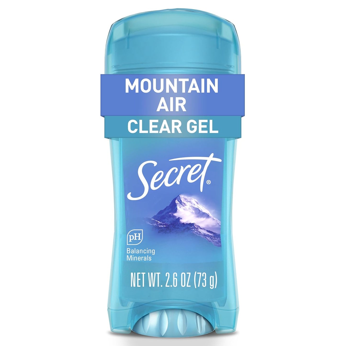 Secret Fresh Antiperspirant Deodorant for Women, 72Hr Breathable Sweat & Odor Protection, Instant Freshness & Gentle, PH Balancing Minerals, Clear Gel, Nurturing Coconut Scent, 2.6 Oz
