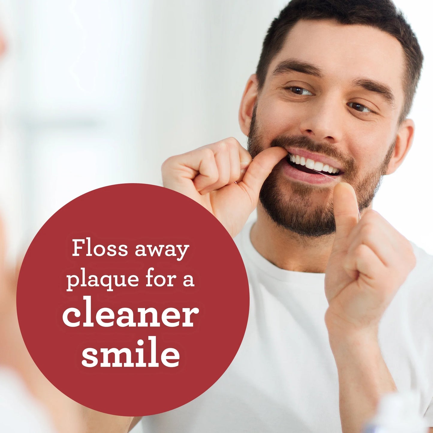 (3 Pack)  Expandable Waxed Dental Floss - Deep Gentle String Floss - Cinnamon Flavor - 55 Yards