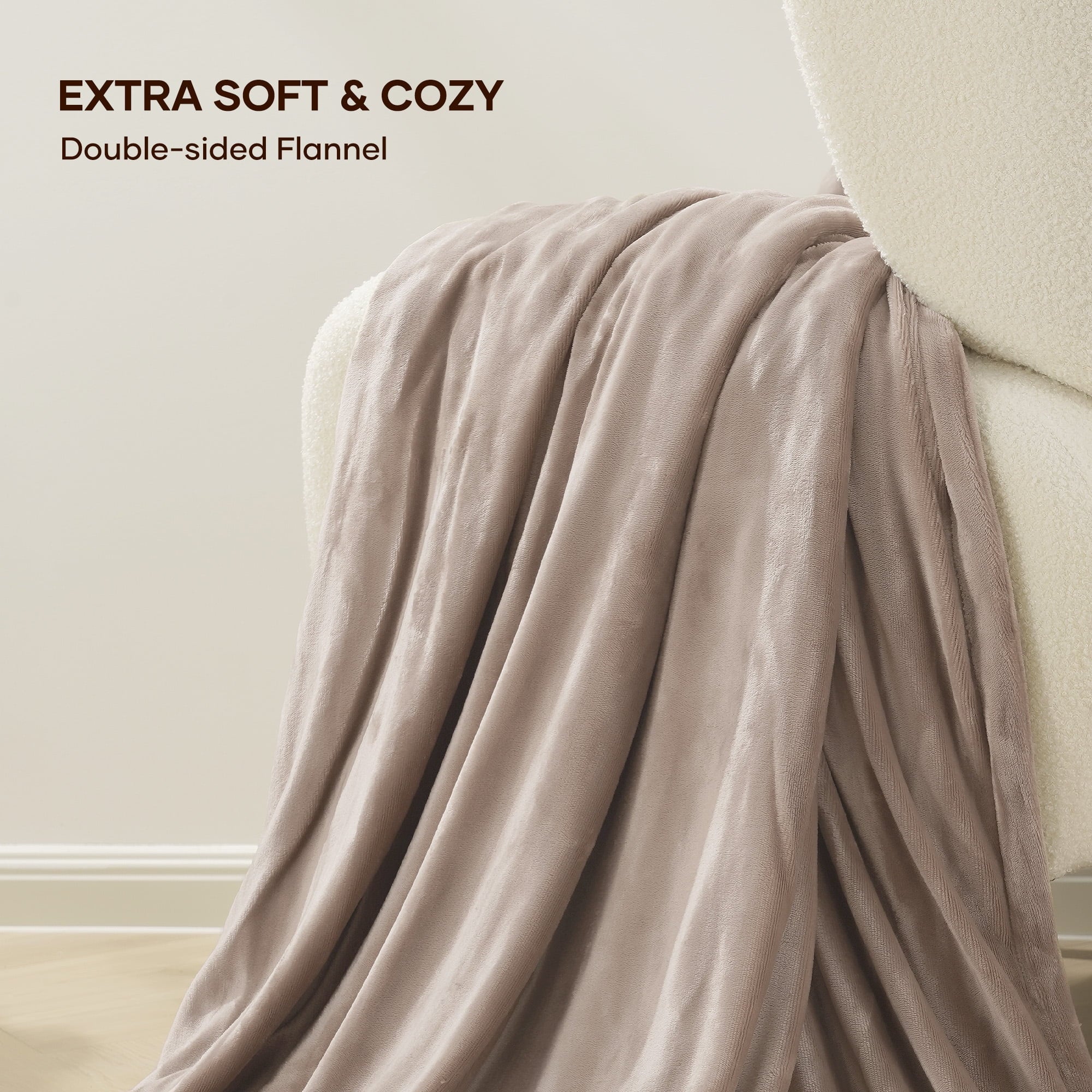 Electric Blanket 72" X 84" Full Size Heated Blanket, Fast Heating, 6 Heating Levels, 10H Auto-Off, Machine Washable - Linen