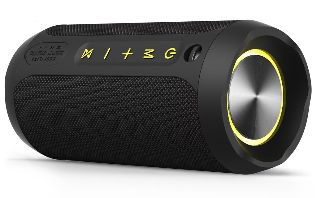 M6PRO Bluetooth Portable Speaker, Outdoor Speakers, Black, 1 Pack