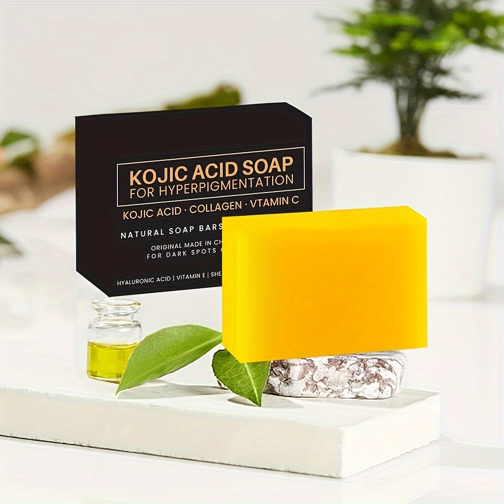 Kojic Acid Handmade Soap, Bath Soap, 2-Pack, Deep Cleansing, Brightening, Improves Roughness, Facial Cleansing, Oil Control,, Essential Oil Soap