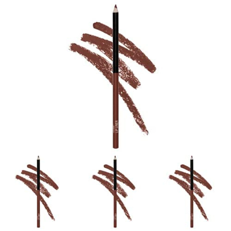 Wet N Wild Lip Liner Pencil Color Icon Lip Color Makeup, Dark Brown Chestnut