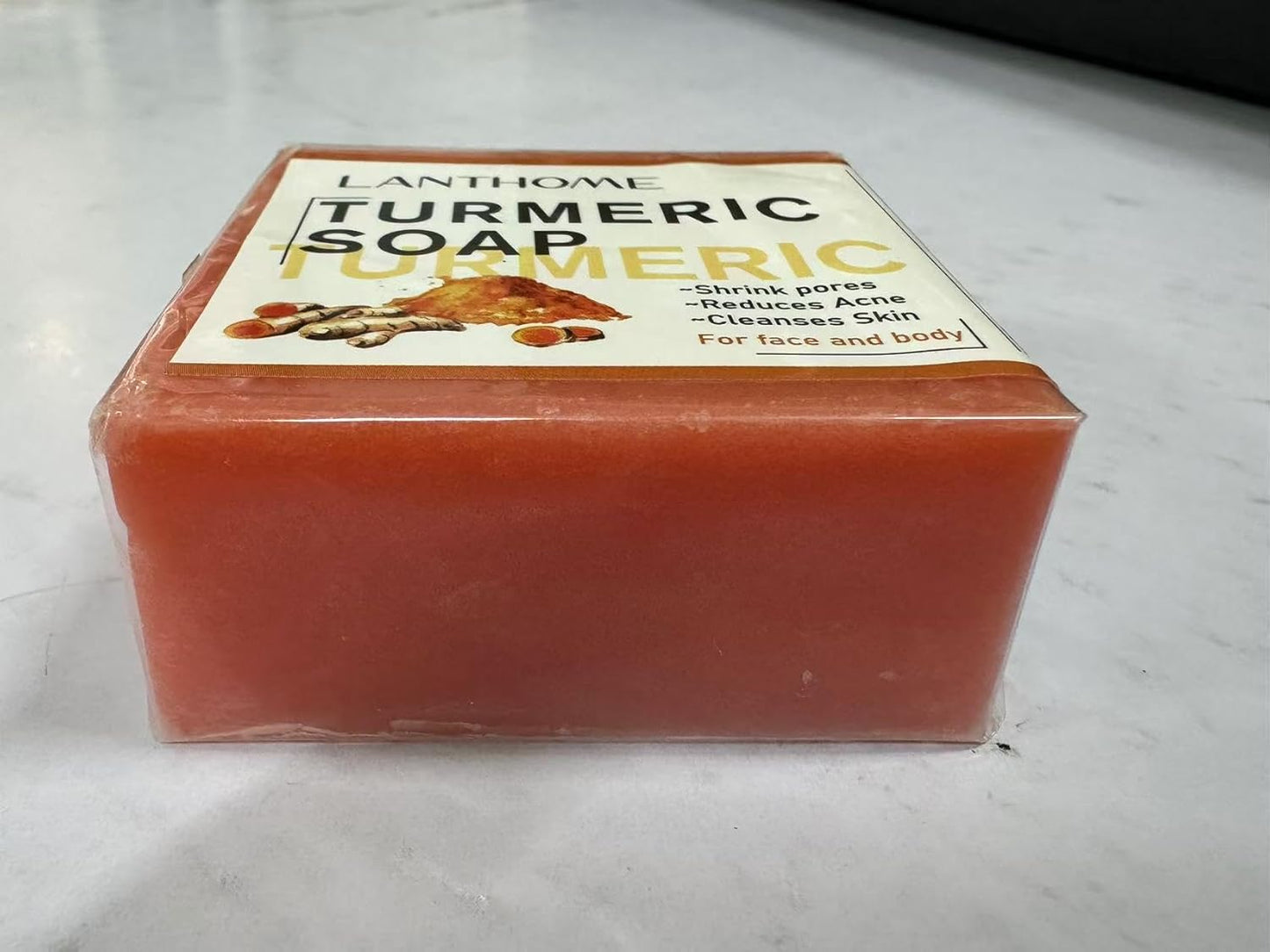 2Pcs Turmeric Soap Face Even Skin Tone, Moisturizing & Nourishing Natural Ingredients.