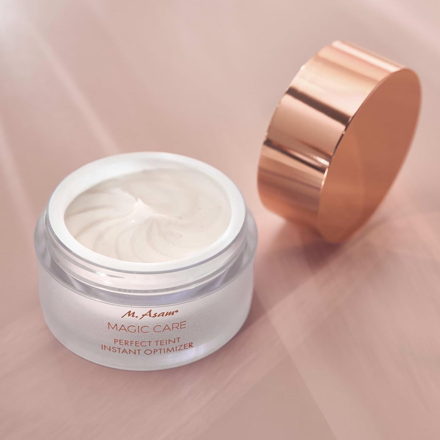 M. Asam Magic Care Perfect Teint (1.01 Fl Oz) - Transparent Make Up, Skin Care Face Cream and Makeup Primer. Beauty Product That Is Known to Minimize Wrinkles & Pores, with Peptide Complex & Retinol