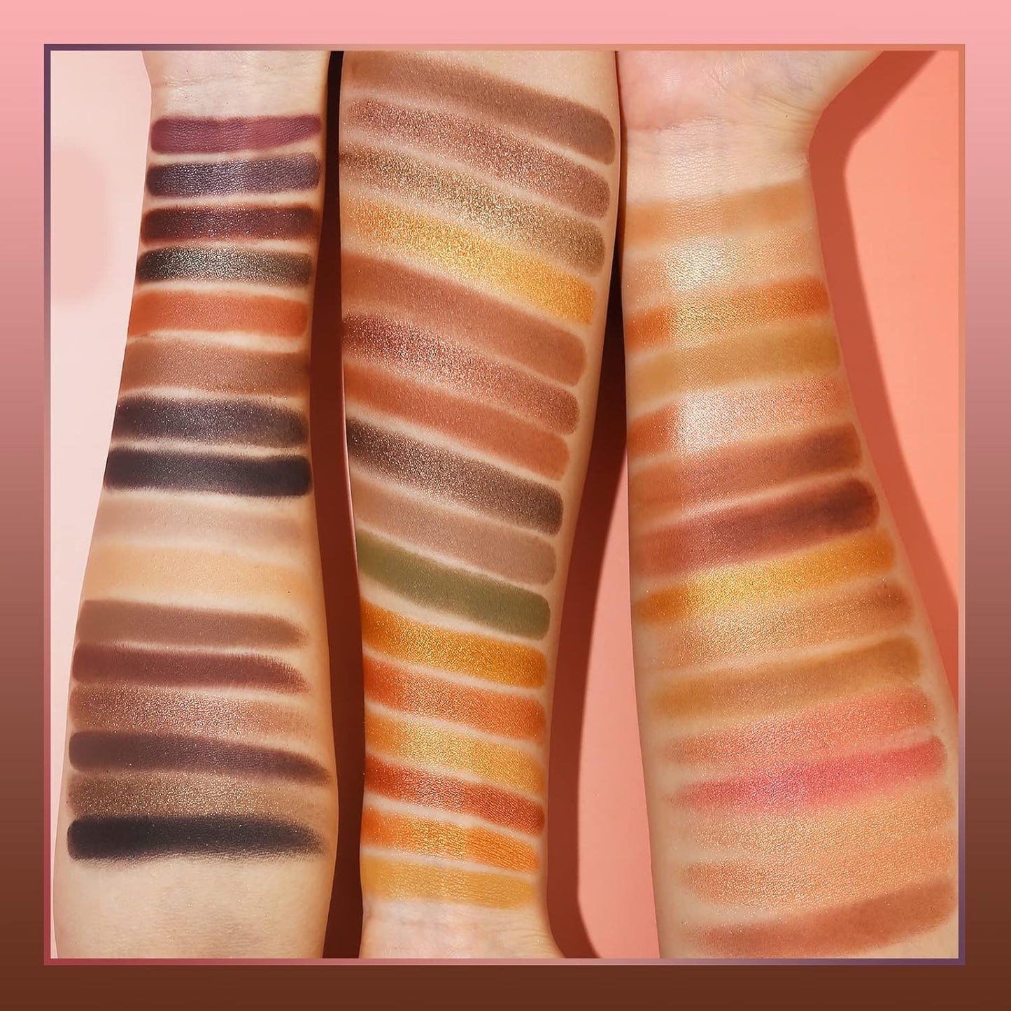 UCANBE Toffee Fusion Nude Eyeshadow Palette, 48 Neutral Shades Naked Eye Shadow Makeup Pallet, High Pigmented Matte Glitter Shimmer Make up Kit for Women Girls