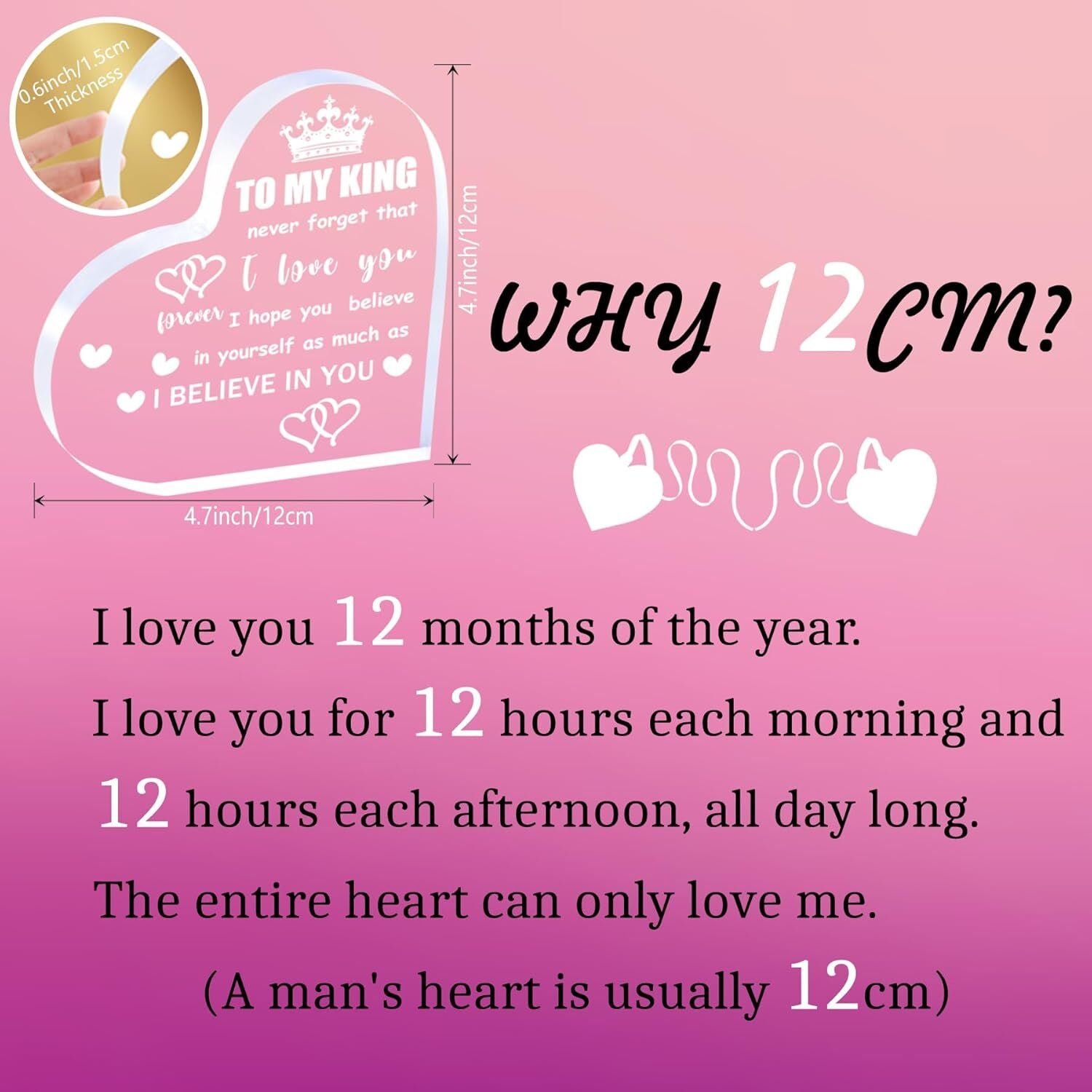 Gifts for Husband, Christmas Gifts from Wife Daughter Son, Birthday Men Husband*