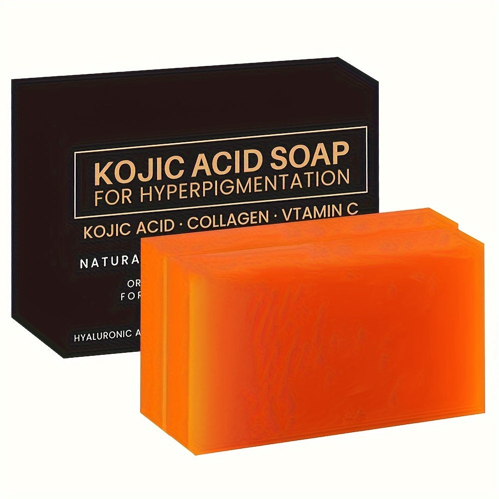 Kojic Acid Handmade Soap, Bath Soap, 2-Pack, Deep Cleansing, Brightening, Improves Roughness, Facial Cleansing, Oil Control,, Essential Oil Soap