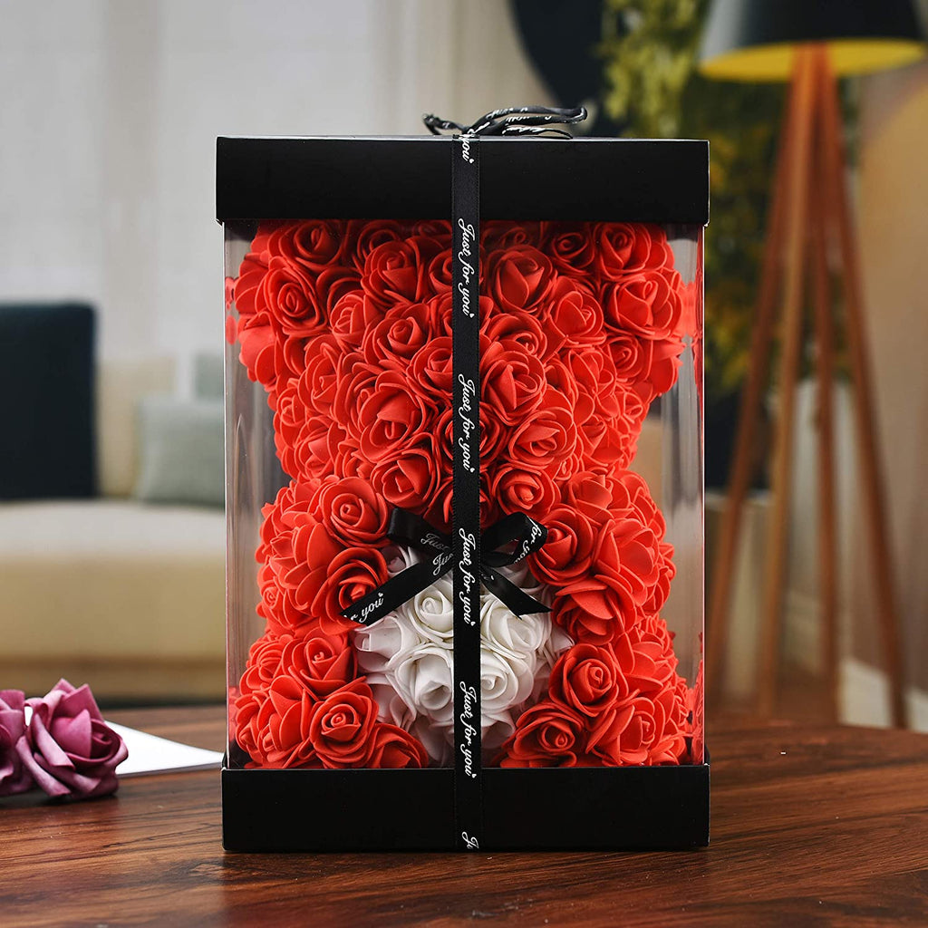 Katoora 9 Pack Large Thicken Hard Plastic Stackable Clear Shoe Organizer for Closet, Easy Assembly Shoe Storage Box with Lid, Display Case Container, Red, Mother Day Teen Girls Birthday Gifts