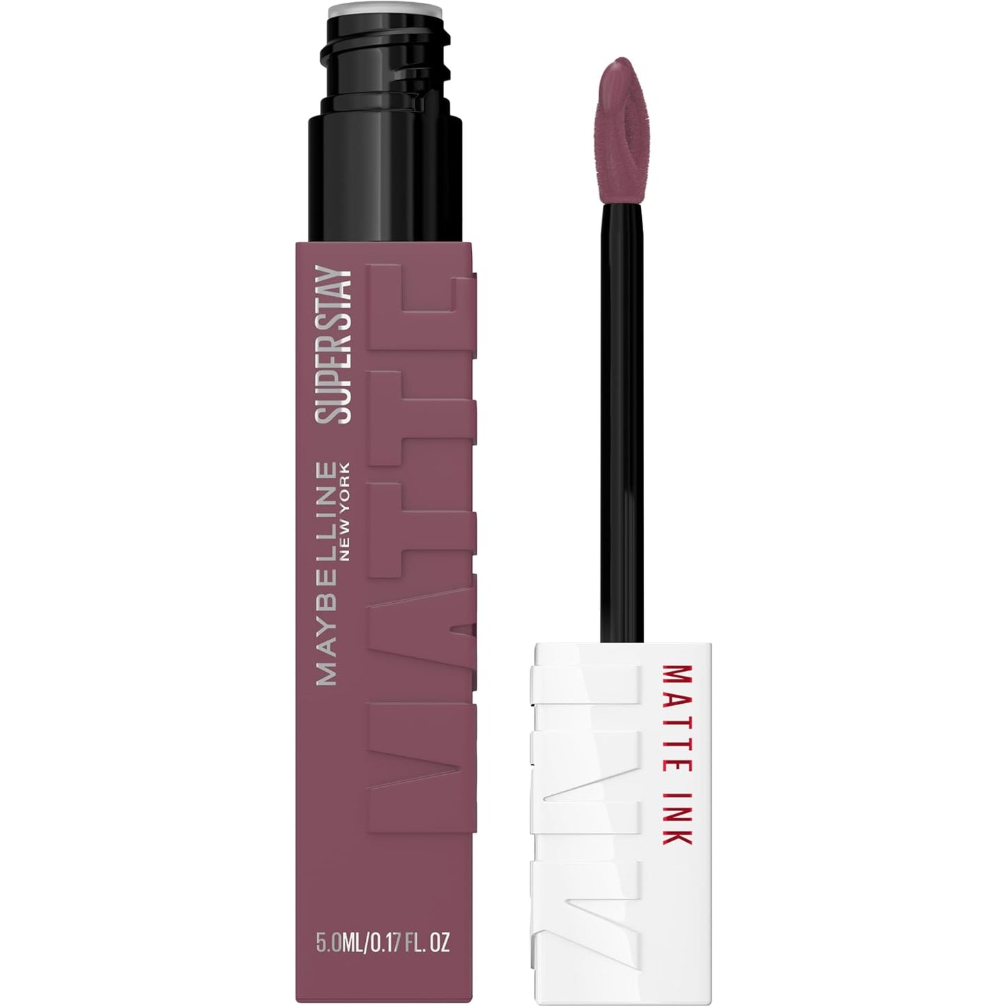 Maybelline Super Stay Matte Ink Liquid Lipstick Makeup, Long Lasting High Impact Color, up to 16H Wear, Exhilarator, Ruby Red, 1 Count, Packaging May Vary