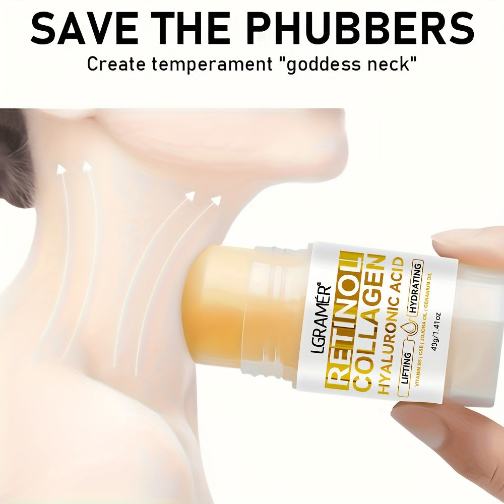 Retinol Collagen Skincare Set Facial NeckChest Moisturizing Firming Cream Bar Rich in Hyaluronic AcidVitamin for All Skin Types