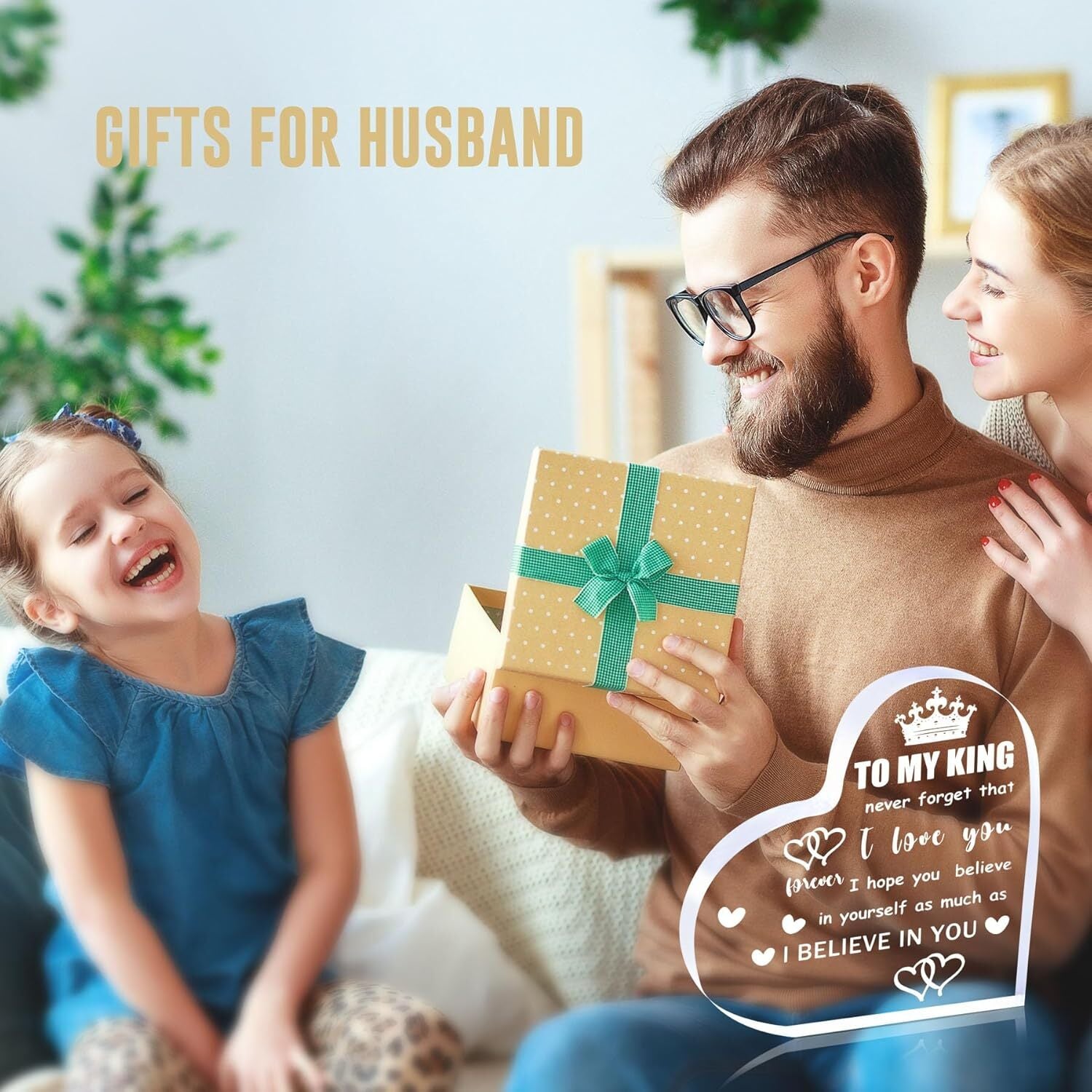 Gifts for Husband, Christmas Gifts from Wife Daughter Son, Birthday Men Husband*