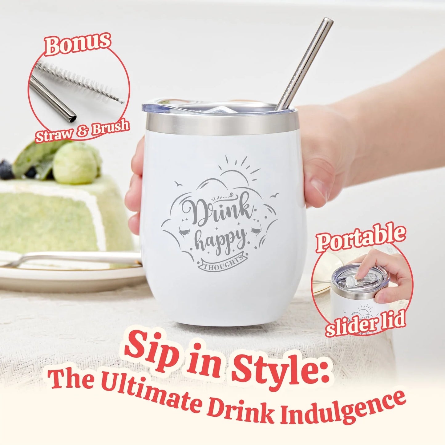 Spa Gift Sets for Women - 9Pcs Rose Bath Set, Valentines Day Gifts for Mom