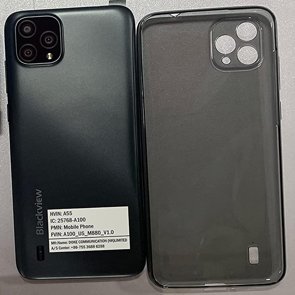 Blackview Android Phone A55,4G Dual Sim Unlocked Cell Phones,6.5" HD+ 3GB+16GB ROM/TF 128GB Android 11 Unlocked Smartphones,Face ID,3 Card Slots,4780Mah Battery Smart Phone