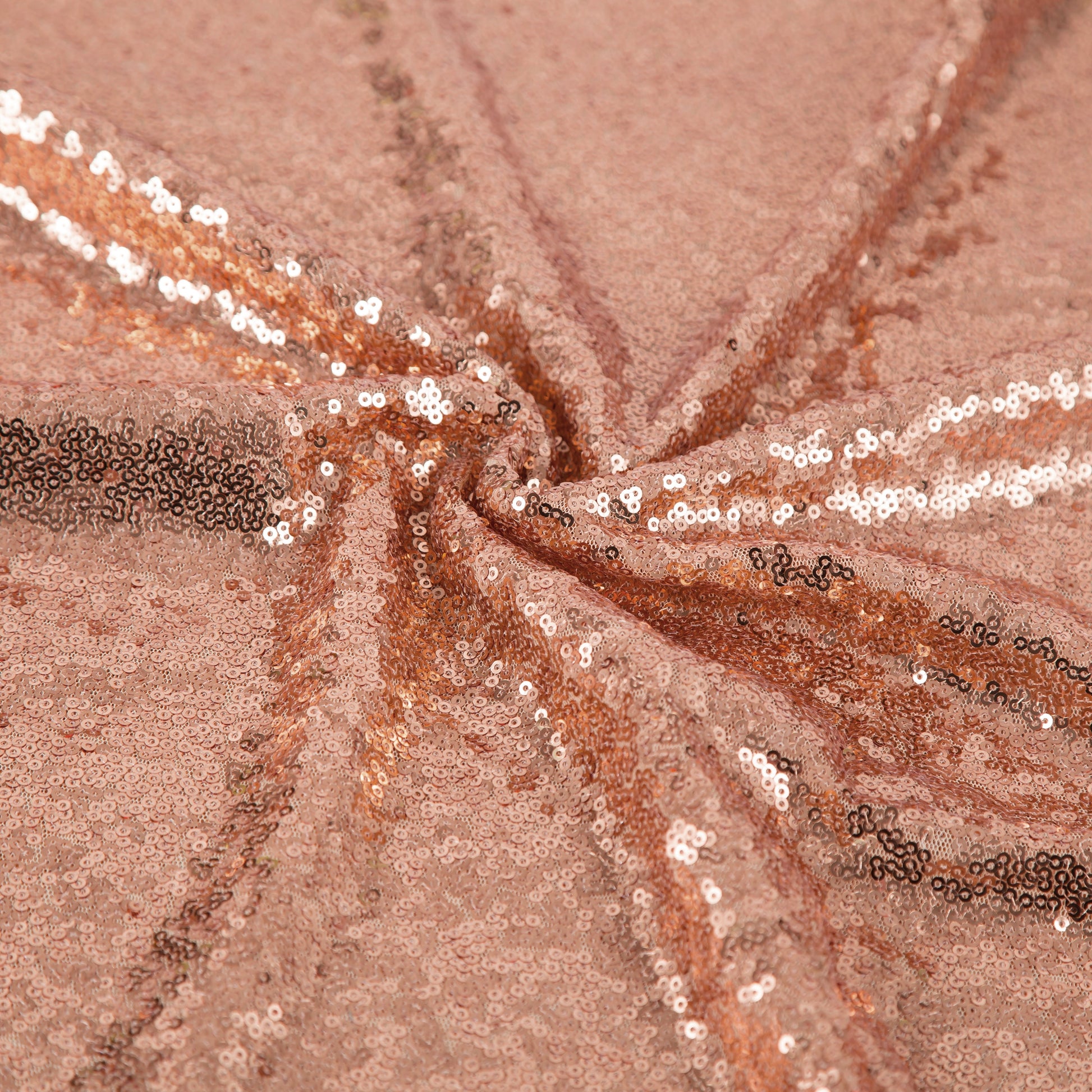 Rose Gold Sequin Table Runners 12 X 72 Inch Pack of 5 Glitter Sparkly Metallic Table Runners for Parties