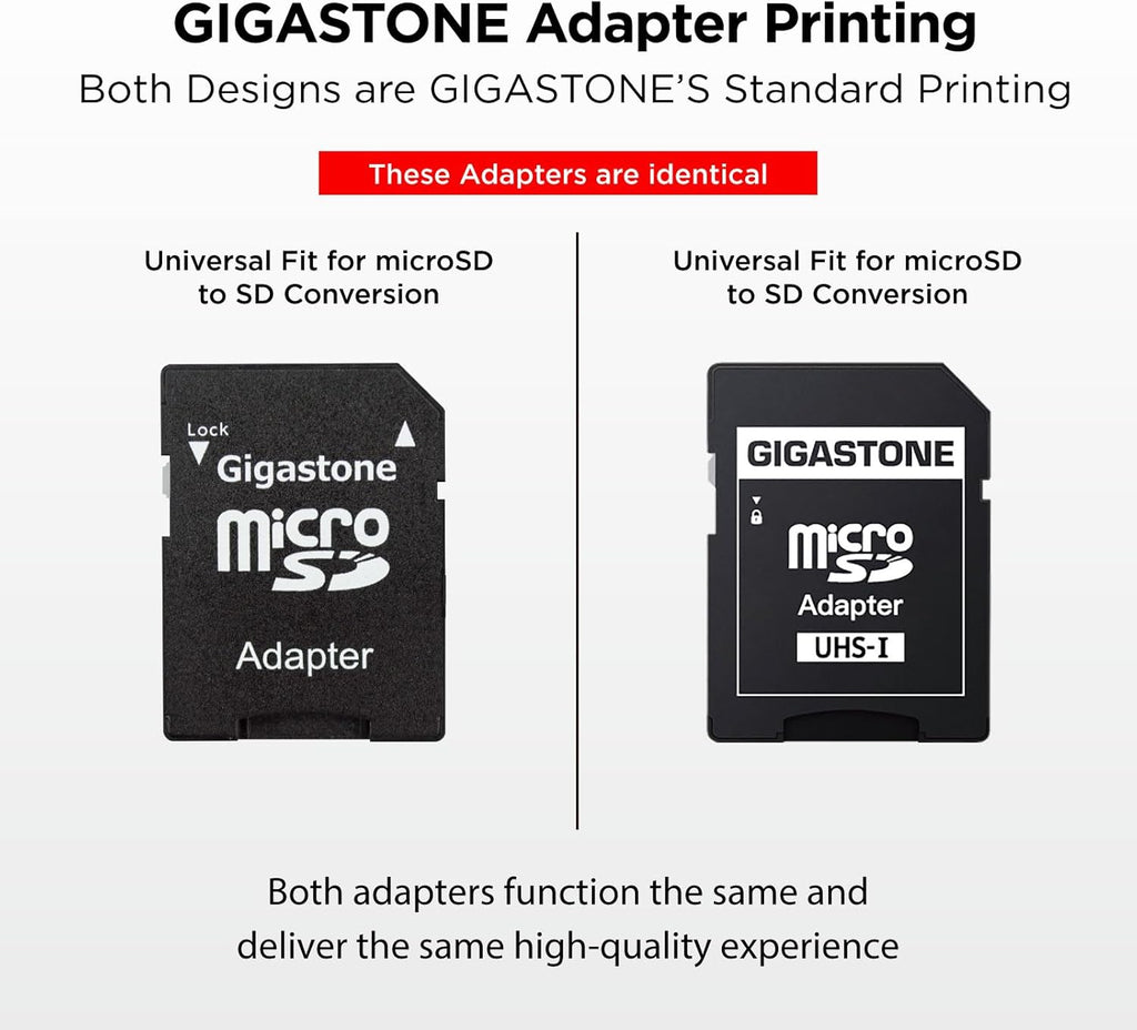 GIGASTONE 16GB Micro SD Card 2-Pack, FHD Video, Surveillance Security Cam Action Camera Drone, 85Mb/S Micro SDHC UHS-I U1 Class 10