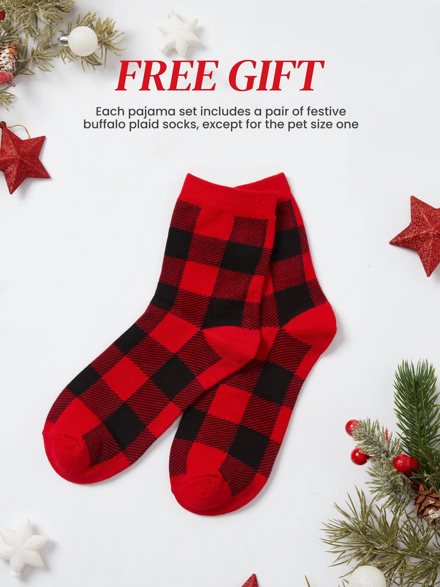 Baby Christmas Pajamas for Family Green Grey Long Sleeve Shower Gifts Pjs with Socks, One-Piece, Size 3-6M