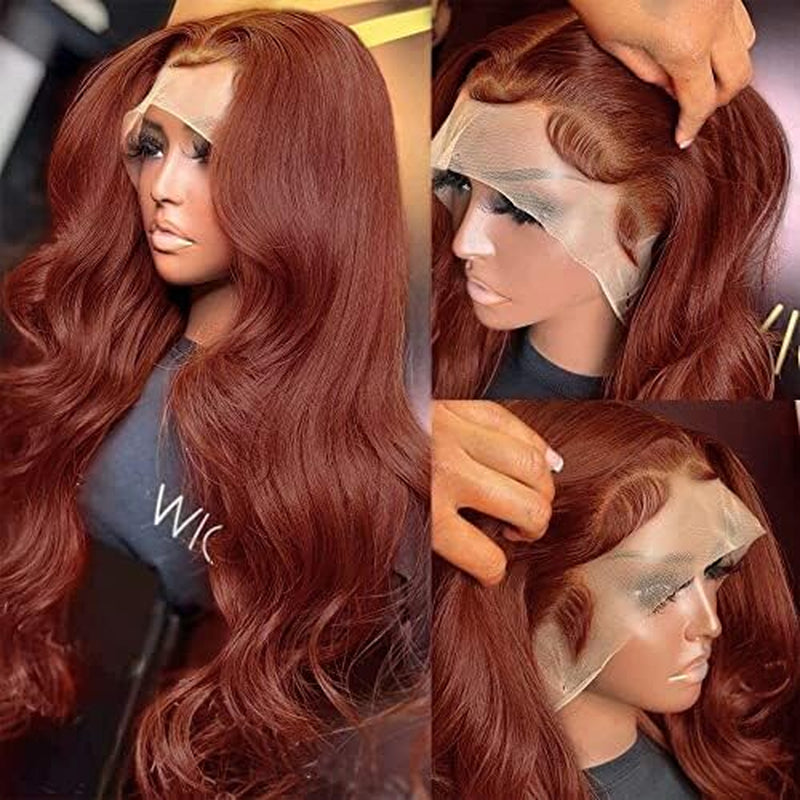 Glueless Wigs Human Hair Pre Plucked Pre Cut 9X6 Straight Lace Front Wigs Human Hair Hd Lace Front Closure Wigs for Women 250% Density Wear and Go Glueless Wig Ready to Wear Natural Black24Inch