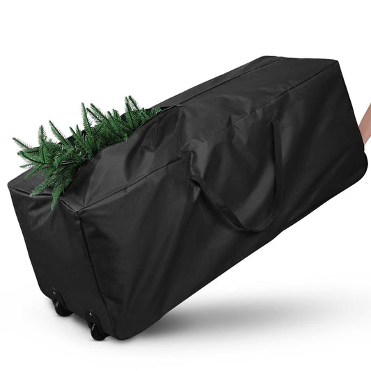 Christmas Tree Storage Bag, Moisture Christmas Tree Bag - for 9 FT Artificial Trees (Black)