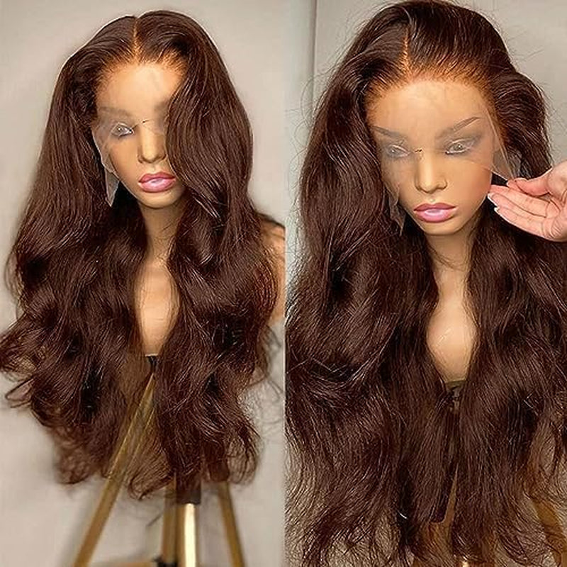 Glueless Wigs Human Hair Pre Plucked Pre Cut 9X6 Straight Lace Front Wigs Human Hair Hd Lace Front Closure Wigs for Women 250% Density Wear and Go Glueless Wig Ready to Wear Natural Black24Inch