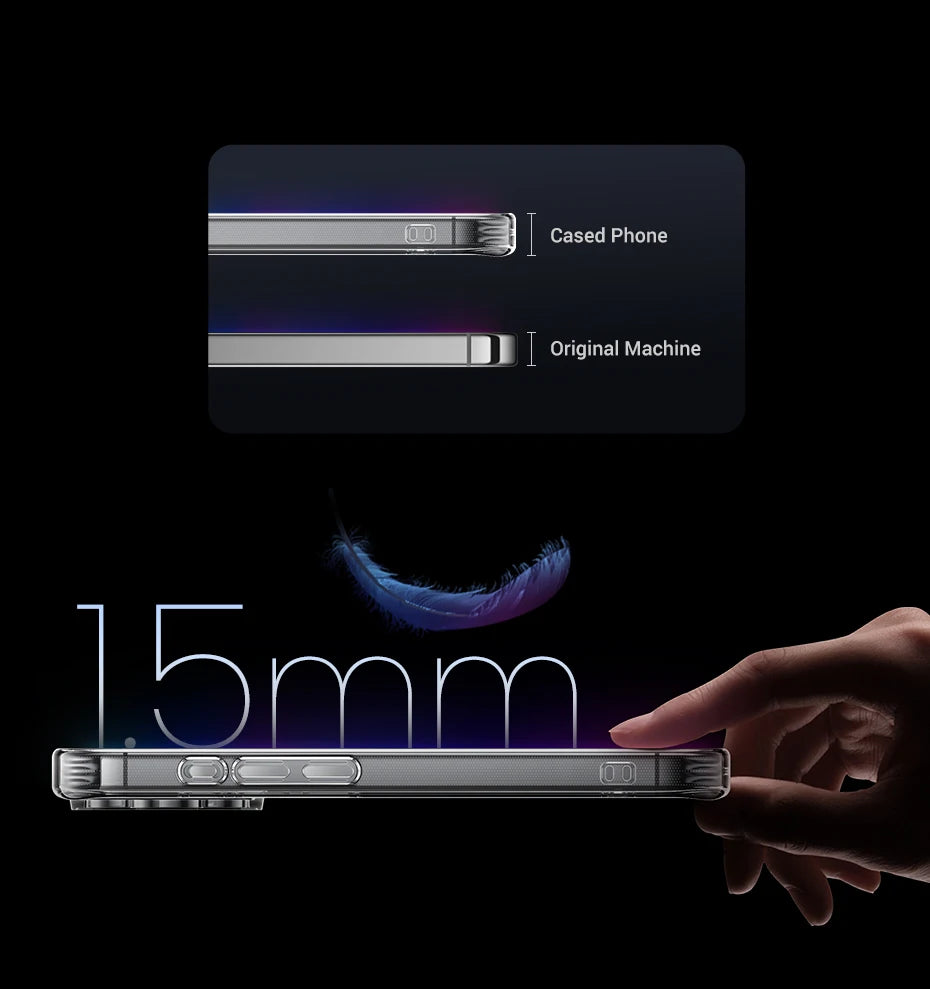 UGREEN Magnetic Case for iPhone 17 Pro Max Case Shockproof Cover for iPhone 17 Pro Max Plus 17pro Macsafe TPU Cases