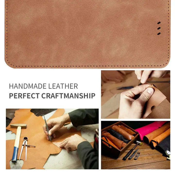 For iPhone 17 Pro Max 2025 Luxury Case Smooth Leather 360 Protect iPhone17 Air Case iPhone 17 ProMax 17Air Magnetic Flip Cover