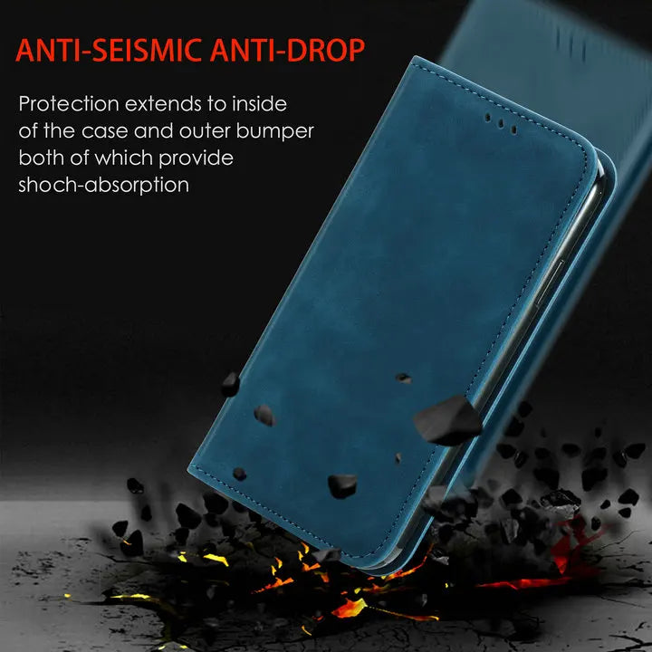 For iPhone 17 Pro Max 2025 Luxury Case Smooth Leather 360 Protect iPhone17 Air Case iPhone 17 ProMax 17Air Magnetic Flip Cover