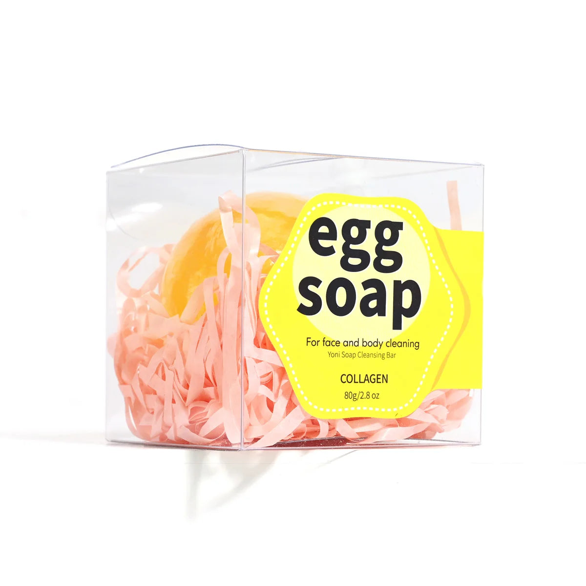 Customized Organic Egg Soap Collagen Soap for Facial and Body Whitening Yoni Wash Handmade Essential Oil Soap