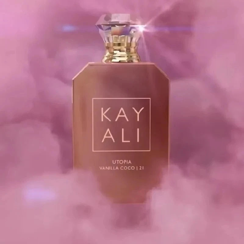 KAYALI Uxury Collection 100ml Eau Parfum with Vanilla Yum Boujee Vanilla Candy Rock Sugar Fleur Majesty Rose Royale Fresh Notes