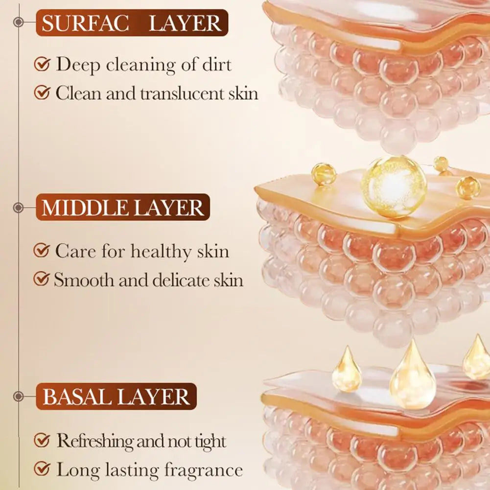 Persimmon Soap 100g Eliminates Odors Oil Control Refreshing Soft Smooth Professional Skin Cleaning Dirt Remover Wash Soap Bar