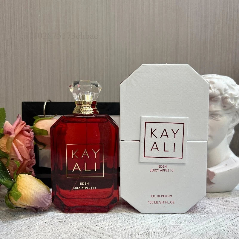 KAYALI Uxury Collection 100ml Eau Parfum with Vanilla Yum Boujee Vanilla Candy Rock Sugar Fleur Majesty Rose Royale Fresh Notes