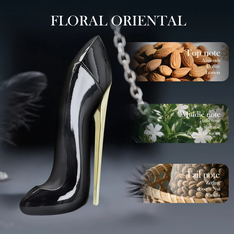 SEXY Good Girl EDP Perfume High Heels Shape Sweet Cool Floral Fragrance Long-lasting Fragrance Gift Box 85ML 2.9FL.OZ