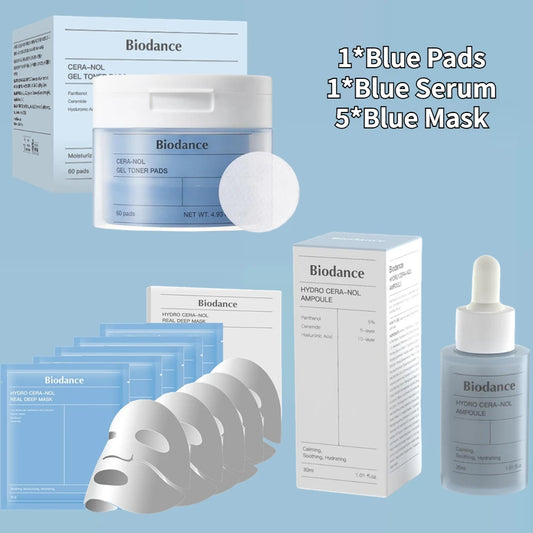 Korean Biodance Collagen Cotton Tablets Elastic Firming Pore Moisturizing Calming Low Stab Collagen Foam Cleanser Skin Care