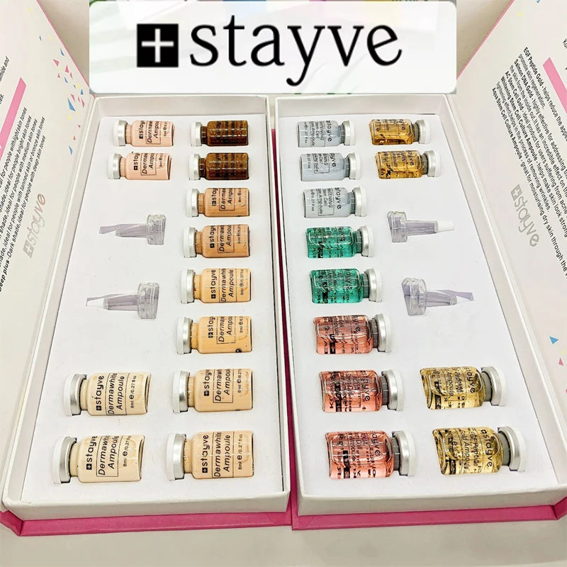 Korea Original Stayve BB Cream Glow Beginner Starter Kit Niacinamide/Peptide Essence Moisturise Face Skin Care