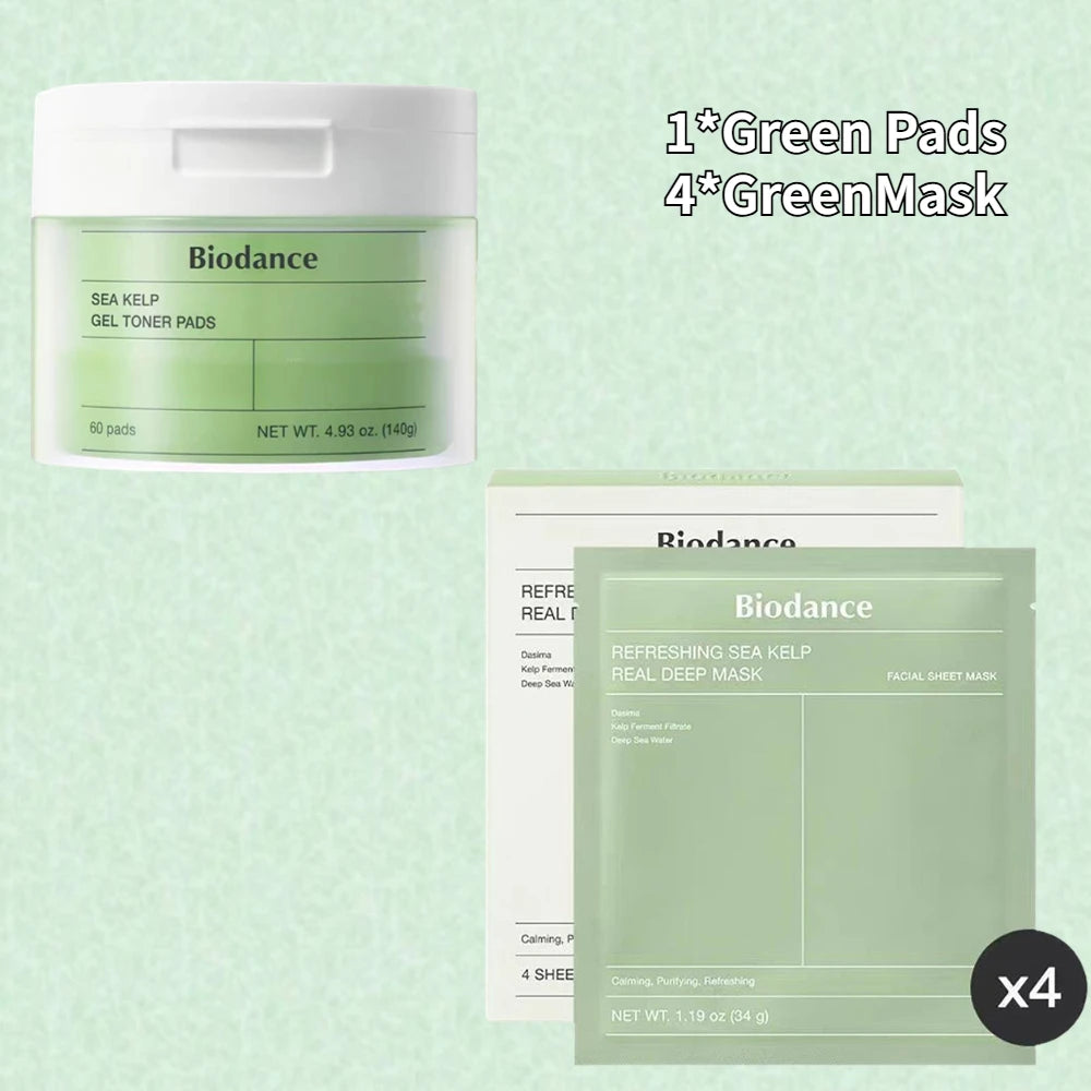 Korean Biodance Collagen Cotton Tablets Elastic Firming Pore Moisturizing Calming Low Stab Collagen Foam Cleanser Skin Care