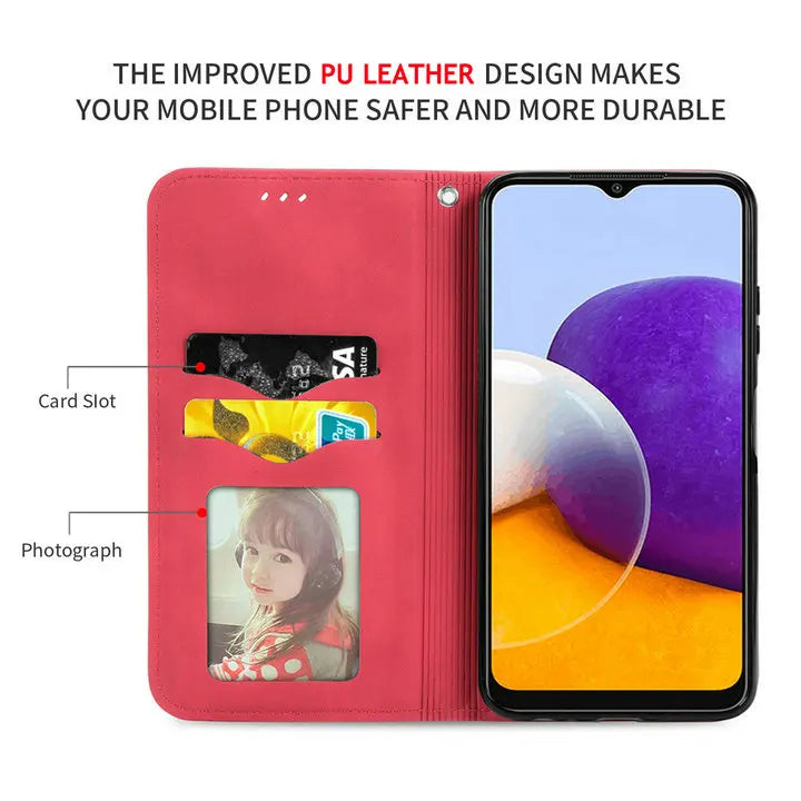 For iPhone 17 Pro Max 2025 Luxury Case Smooth Leather 360 Protect iPhone17 Air Case iPhone 17 ProMax 17Air Magnetic Flip Cover
