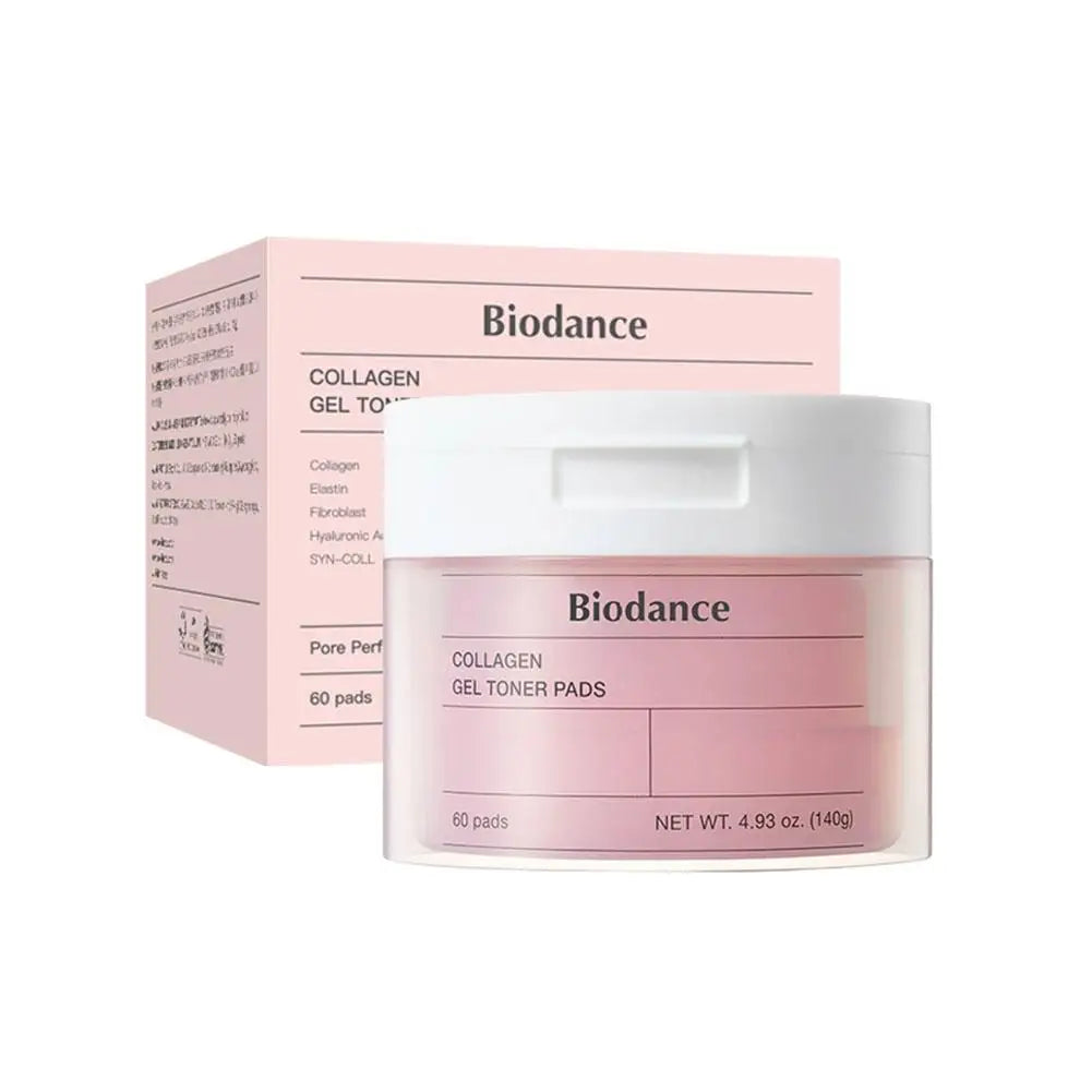 Korean Biodance Collagen Cotton Tablets Elastic Firming Pore Moisturizing Calming Low Stab Collagen Foam Cleanser Skin Care