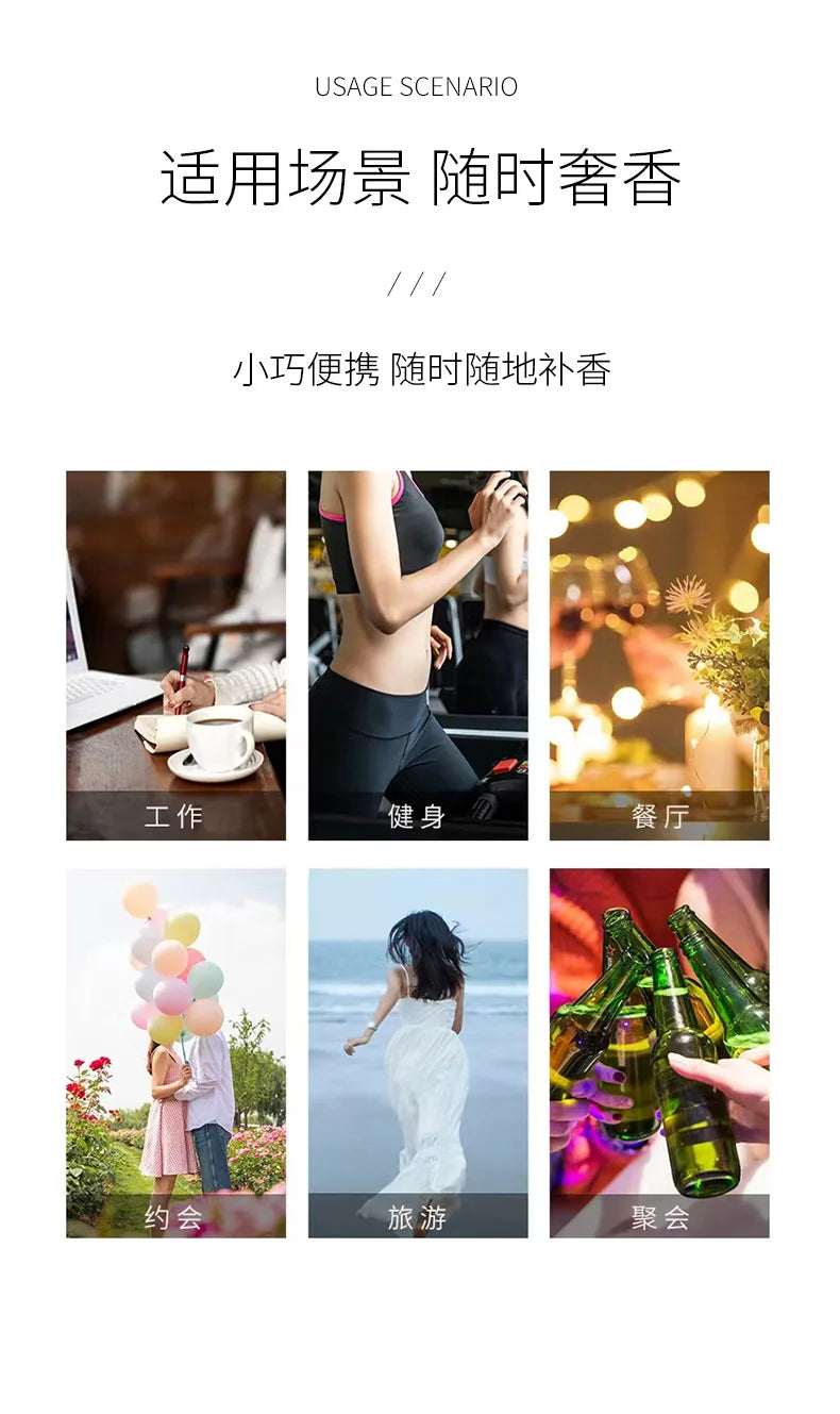 10ML Popular Female Perfume Has A Long-lasting Fragrance Fresh Light Unique Casual Date Gift Aromatic Scent for Men Women