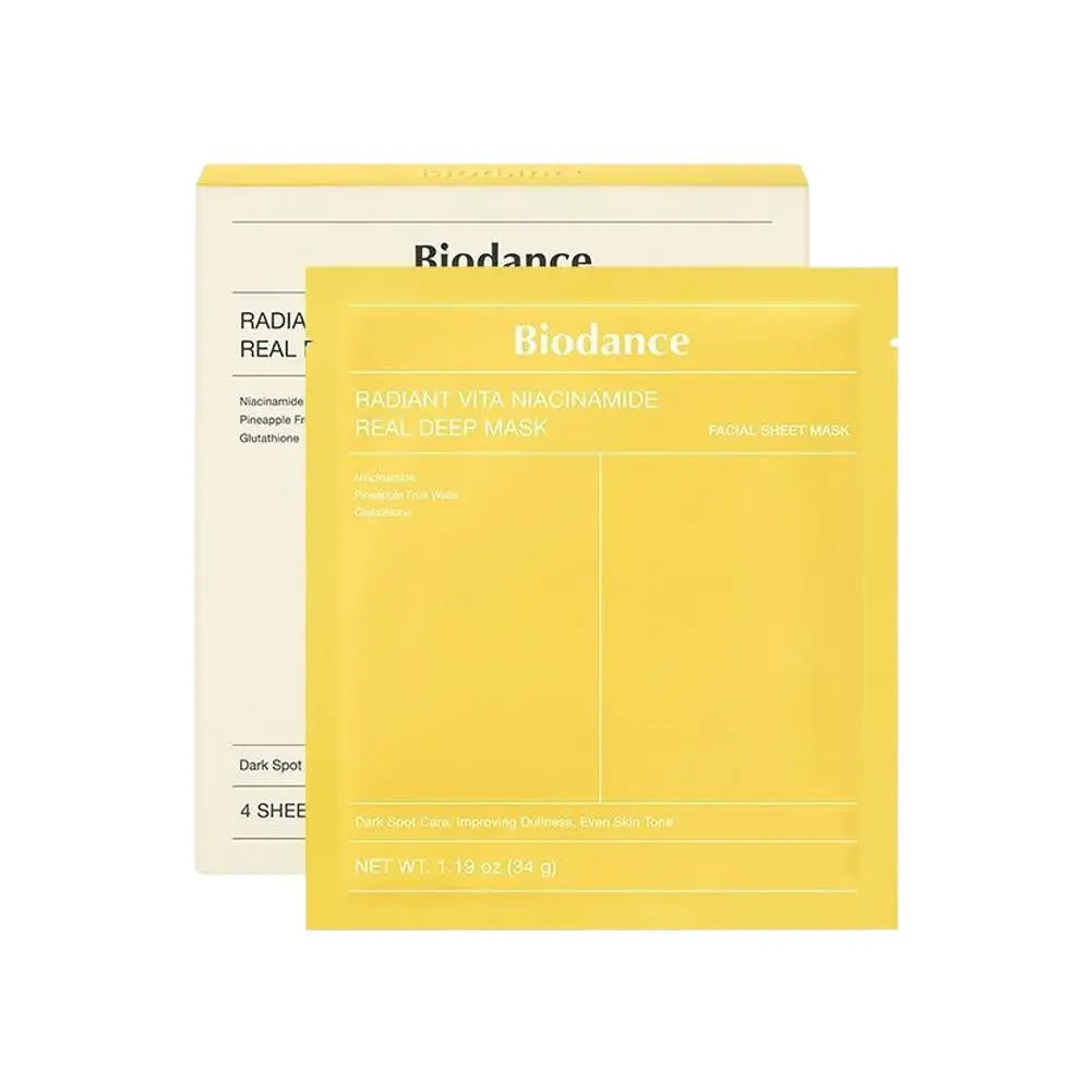 Korean Biodance Skin Care Kit - Collagen Gel Toner Pads, Bio-Collagen Real Deep Mask, Nourishing, Moisturizing, Calming, Tighten