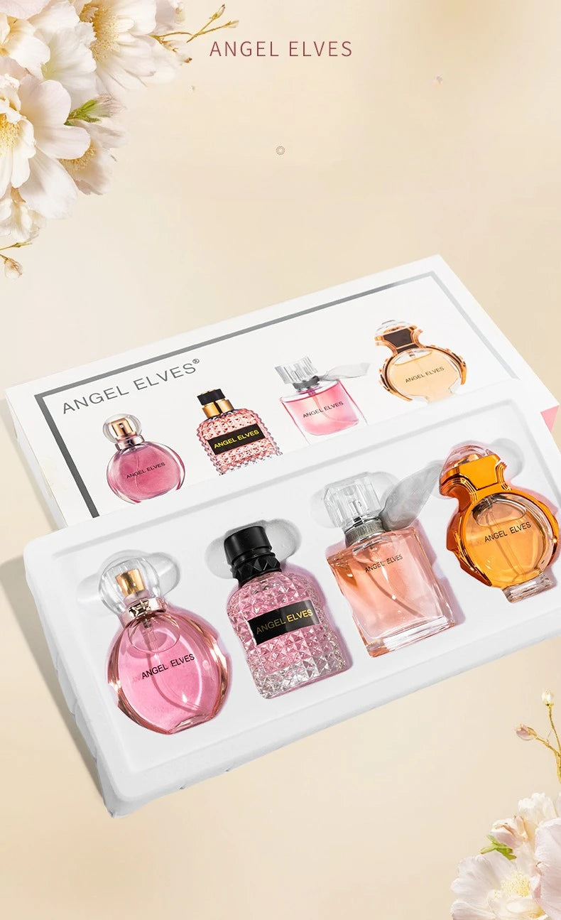 JEAN MISS 5-Piece Set Women's Perfume 25ML Original Fresh Long-Lasting Light Fragrance Gift Box Natural Scents