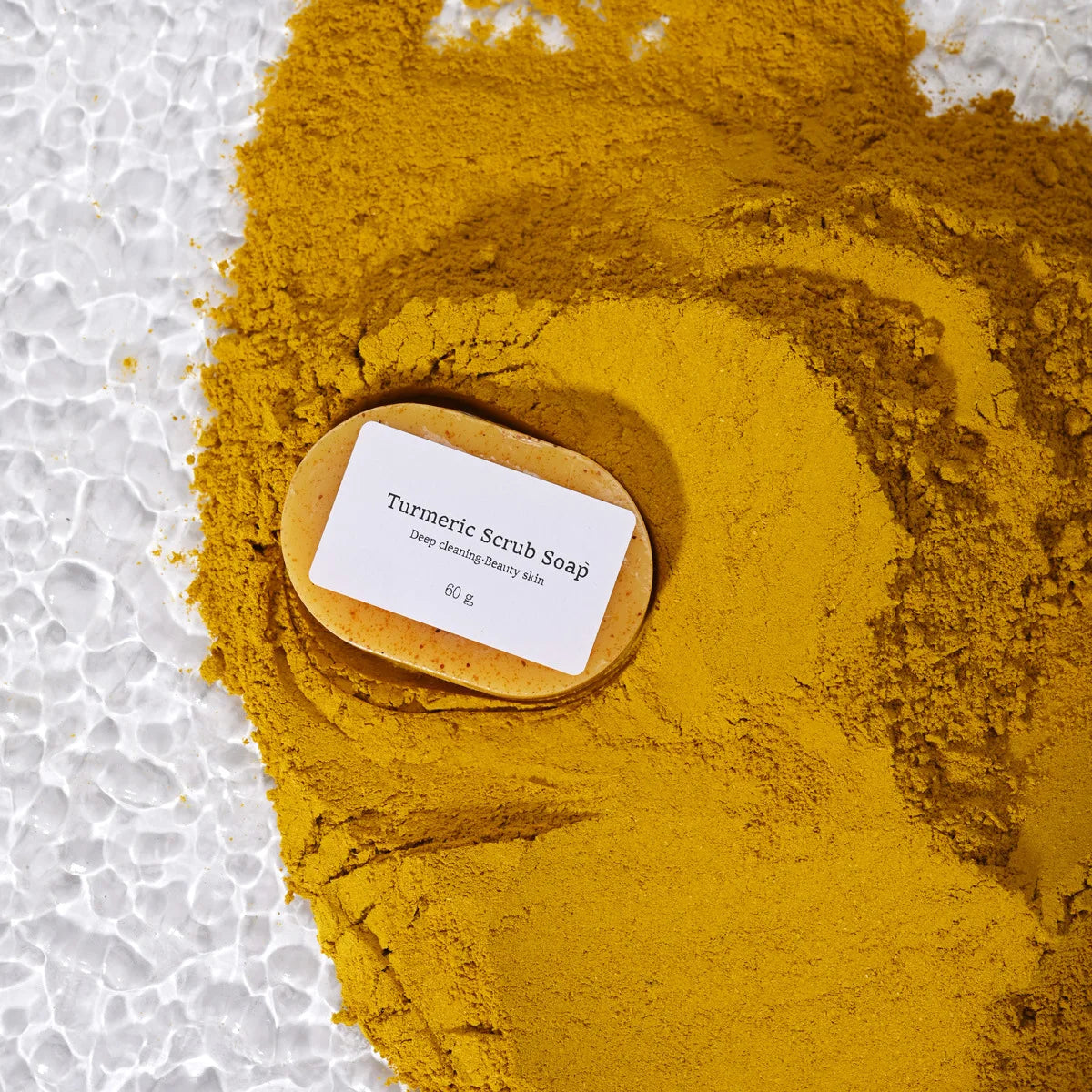 Natural Turmeric Kojic Scrub Soap Cleansing Bath Soap Oil Control & Whitening Kojic Turmeric Soaps for Face,Bath, Body