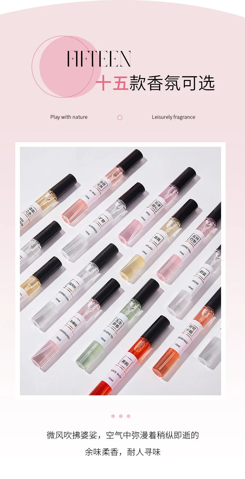 10ML Popular Female Perfume Has A Long-lasting Fragrance Fresh Light Unique Casual Date Gift Aromatic Scent for Men Women