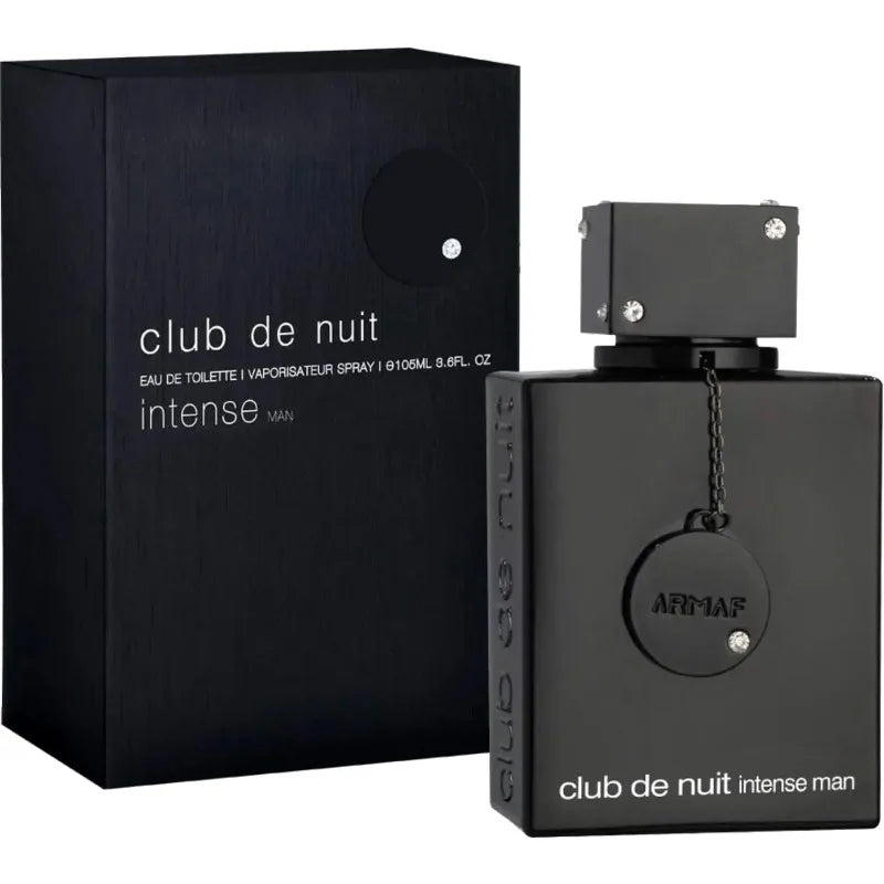Armaf Club De Nuit Intense Man Eau De Toilette 3.6 Ounce Woody Spicy EDP Perfume Air Type Long Lasting Unisex Cologne Men&Women