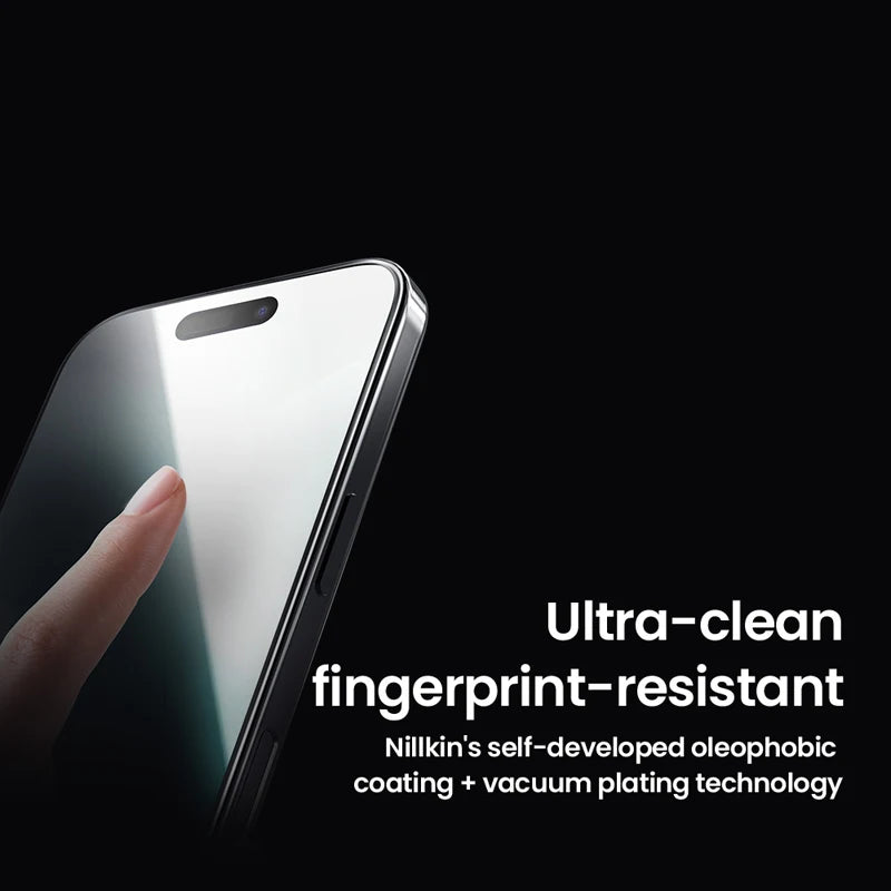 For iPhone 17 Pro Max,17 Air Tempered Glass Nillkin CP+Pro 2.5D Full Coverage Screen Protector Anti-fingerprint Glass