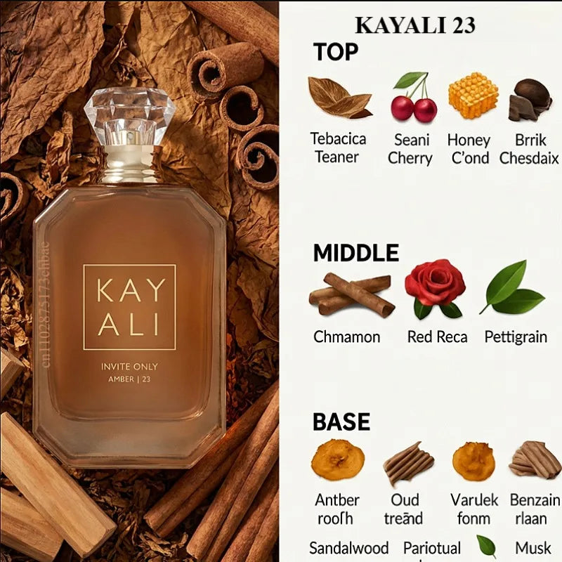 KAYALI Uxury Collection 100ml Eau Parfum with Vanilla Yum Boujee Vanilla Candy Rock Sugar Fleur Majesty Rose Royale Fresh Notes