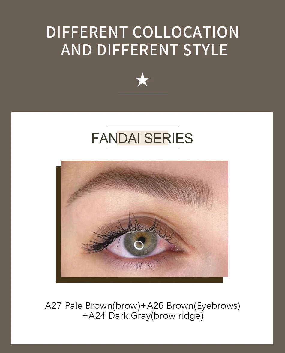 AIMOOSI Professional Microblading Pigment for Nano Brows | REACH Certified Permanent Makeup Tattoo Ink for PMU Artist | 3ml